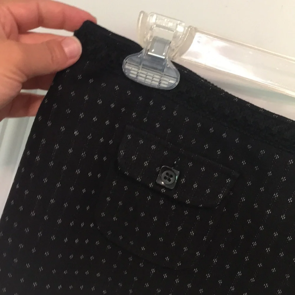 Willi Smith Polka dot Lined Pencil Skirt
